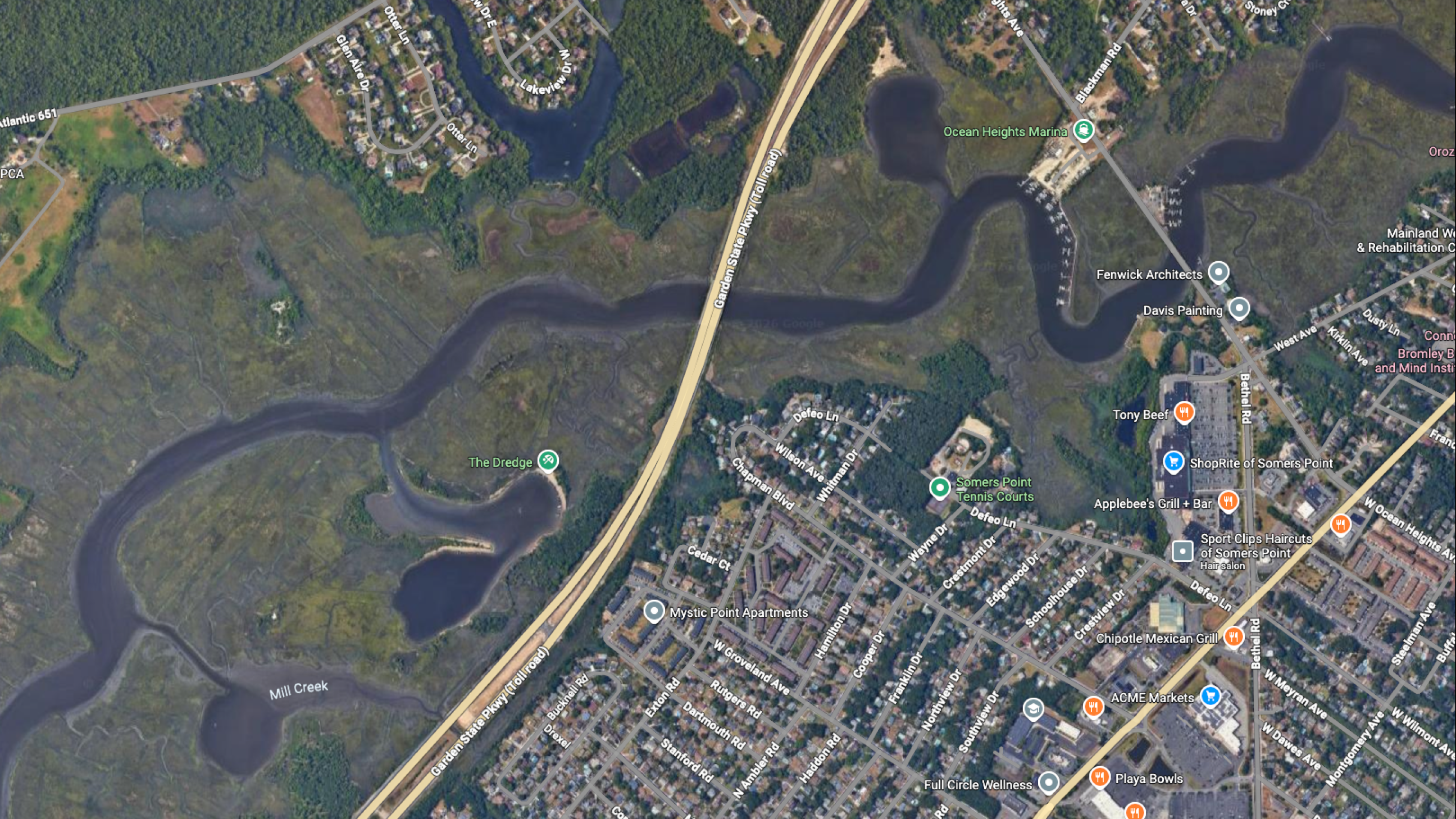 Garden State Parkway Patcong Creek Bridge Rehabilitation